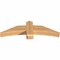 Ekena Millwork Bellingham Timber Gable Bracket, Western Red Cedar, 48"W x 14"H x 5 1/2"D x 5 1/2"F, 7/12 Pitch GBW048X14X0606BEL00SWR - alternate 5